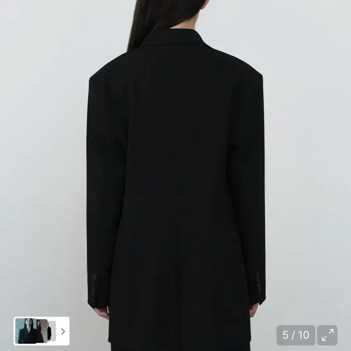 [BUNJANG] 새상품) 무신사 스탠다드 우먼 더블 브레스티드 롱 블레이저 (s) / 새상품) 무신사 스탠다드 우먼 더블 브레스티드 롱 블레이저 (s)