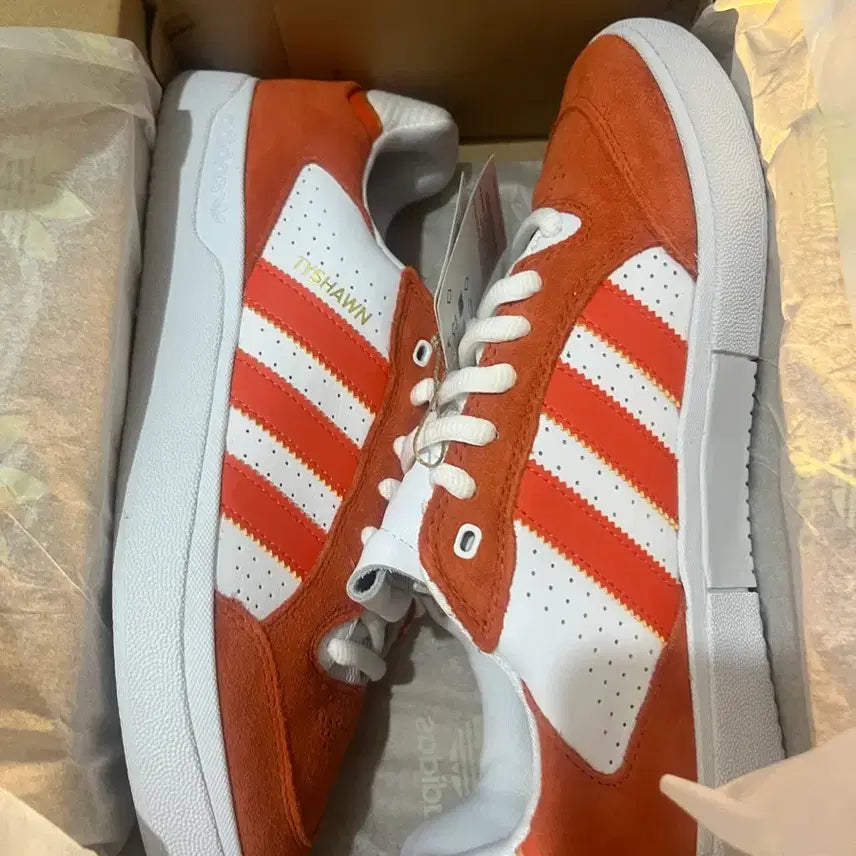 [BUNJANG] Adidas Taisho Low Coral Orange 280 / [새상품] 아디다스 타이쇼 로우 280 미시착 풀박스 새상품 판매합니다.