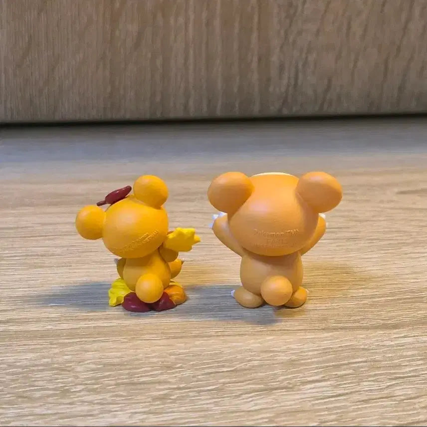 [BUNJANG] Pokemon Rare Gachapon Ursaring Figure Set / 포켓몬 피규어 희귀 가챠 깜지곰 세트