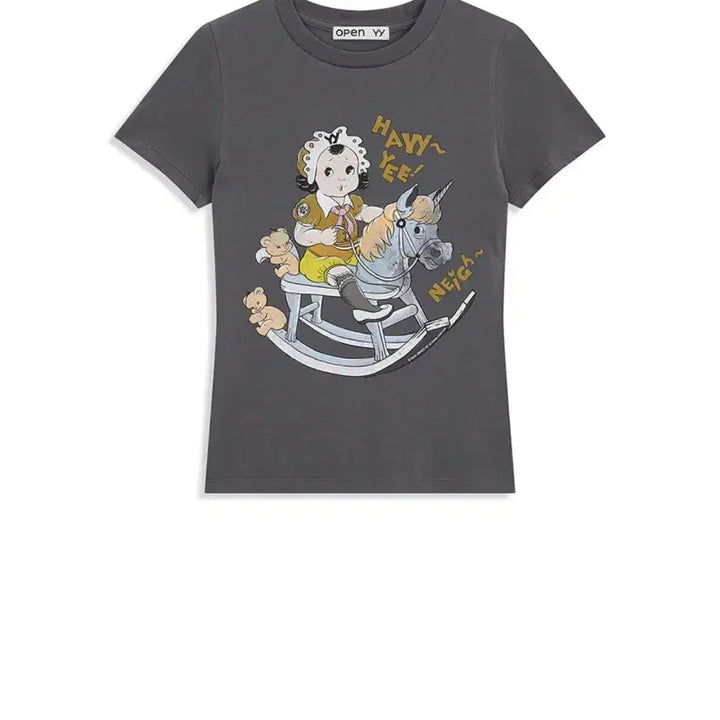 [BUNJANG] Open YY Short Sleeve T-shirt / [새상품] 오픈와이와이 open yy 반팔 티셔츠