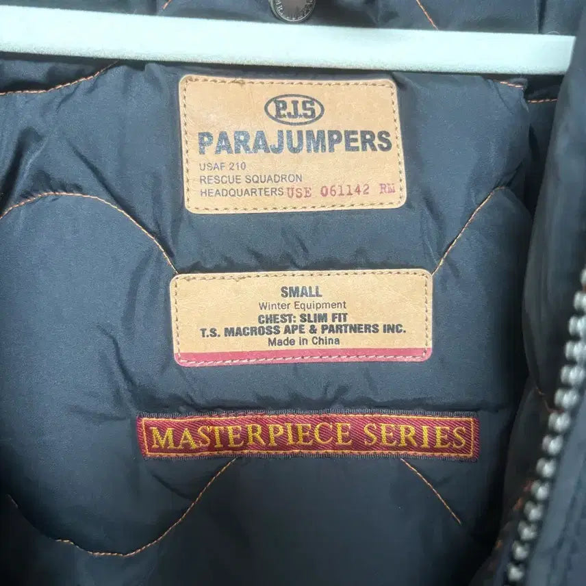 [BUNJANG] Parajumpers Masterpiece Gobi Padded Jacket Black / [S] 파라점퍼스 마스터피스 고비 패딩 블랙