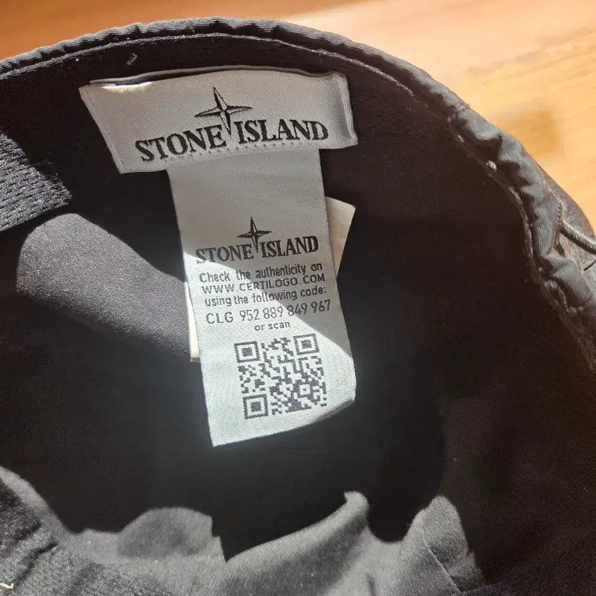 [BUNJANG] Stone Island Black Ball Cap / 스톤아일랜드 블랙 볼캡 모자