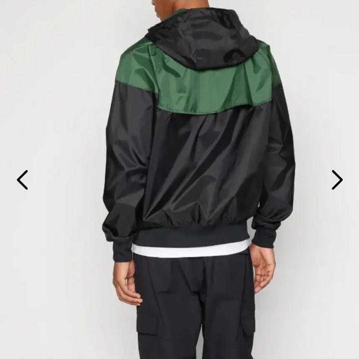 [BUNJANG] Nike NSW Green Windrunner Jacket XL / 나이키 NSW 그린배색 윈드러너 자켓 XL (새상품)