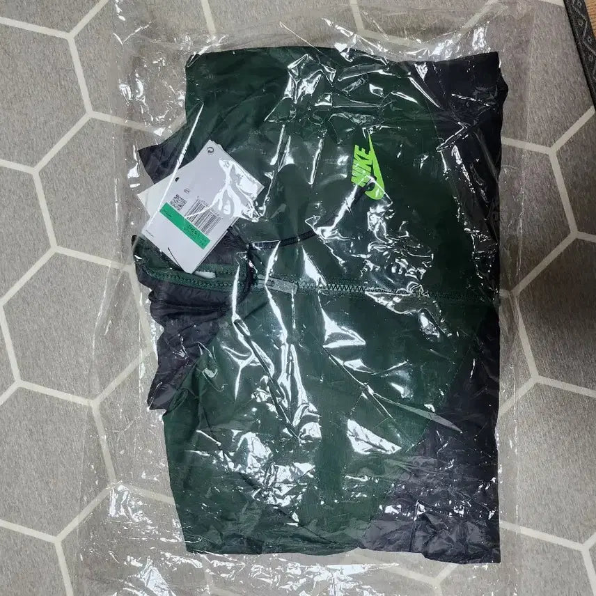 [BUNJANG] Nike NSW Green Windrunner Jacket XL / 나이키 NSW 그린배색 윈드러너 자켓 XL (새상품)