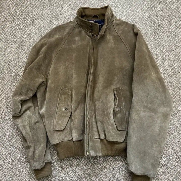 [SOLD OUT] 폴로 러프아웃 스웨이드 바라쿠타 자켓