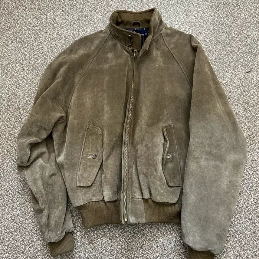 [SOLD OUT] 폴로 러프아웃 스웨이드 바라쿠타 자켓