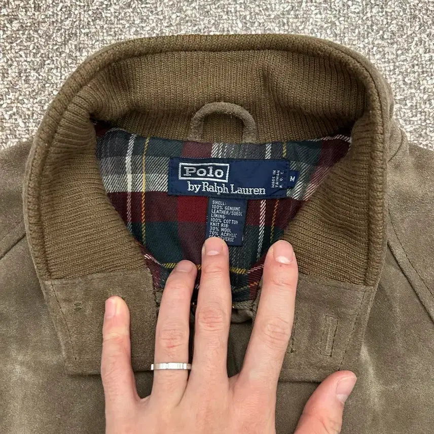 [SOLD OUT] 폴로 러프아웃 스웨이드 바라쿠타 자켓
