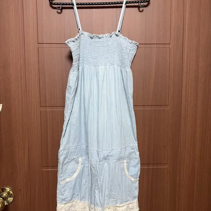 [BUNJANG] Hagumi Heisei Vintage Jumpsuit &amp; Lace Inner Top Set / 모리걸 하구미 헤이세이 일본 빈티지 점프수트 레이스 눈꽃 도트 이너티