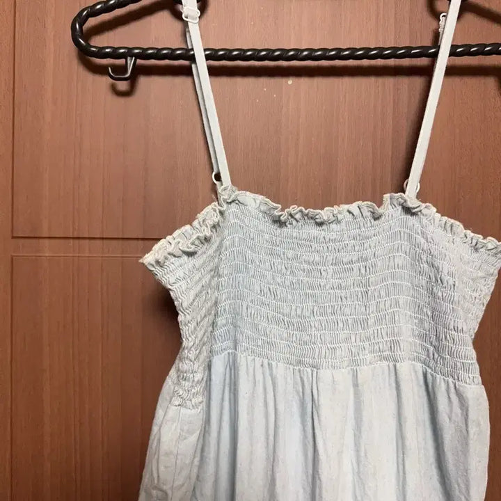 [BUNJANG] Hagumi Heisei Vintage Jumpsuit &amp; Lace Inner Top Set / 모리걸 하구미 헤이세이 일본 빈티지 점프수트 레이스 눈꽃 도트 이너티