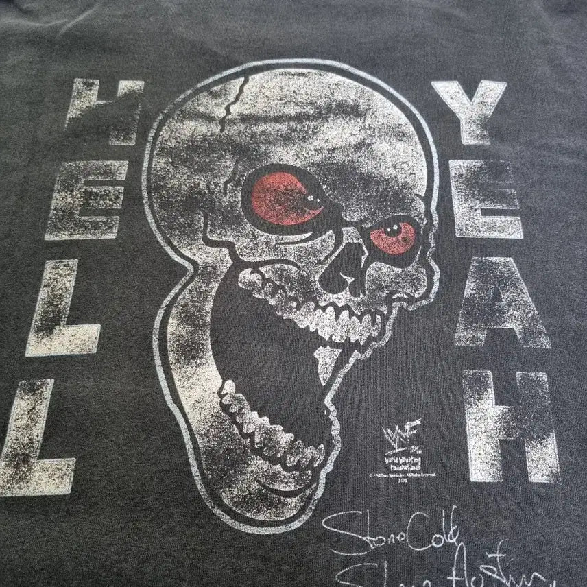 [BUNJANG] WWF Stone Cold Vintage T-Shirt / WWF 스톤콜드 티셔츠