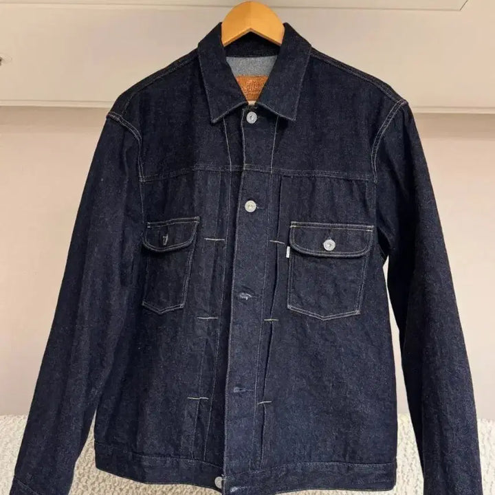 [BUNJANG] Pigbell PM300 Indigo Denim Jacket / 피그벨 pm300 인디고 데님자켓