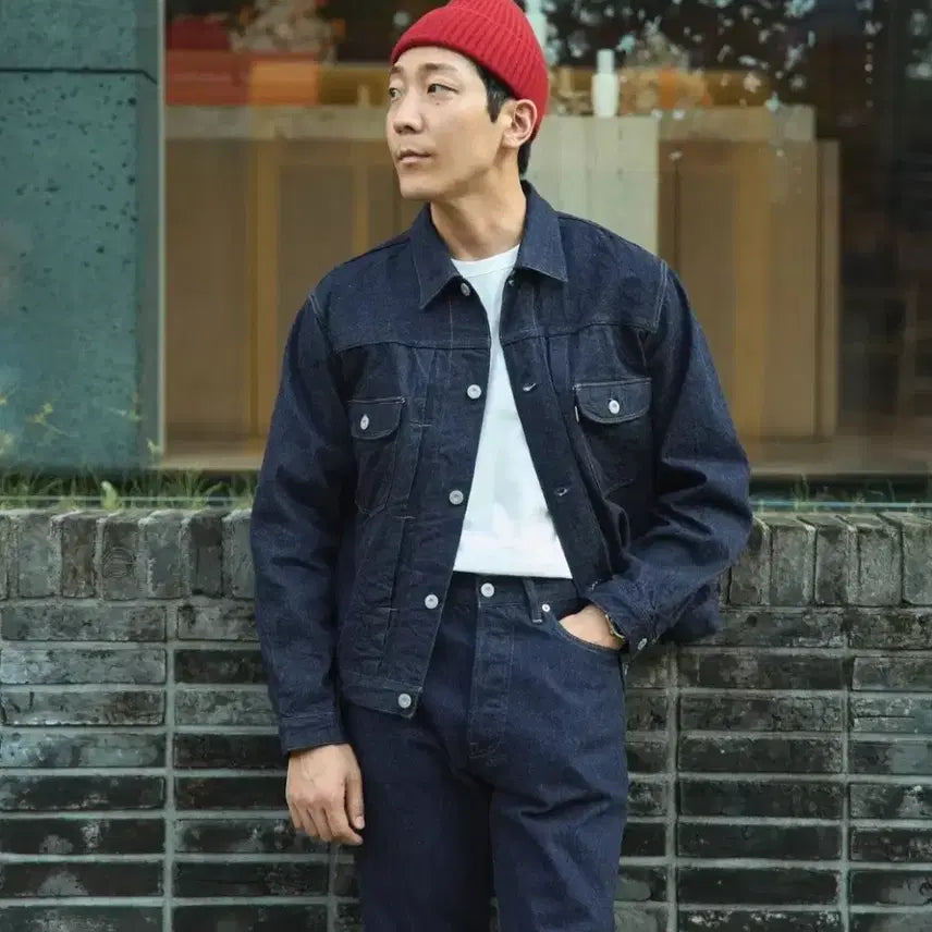[BUNJANG] Pigbell PM300 Indigo Denim Jacket / 피그벨 pm300 인디고 데님자켓