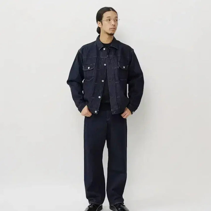 [BUNJANG] Pigbell PM300 Indigo Denim Jacket / 피그벨 pm300 인디고 데님자켓
