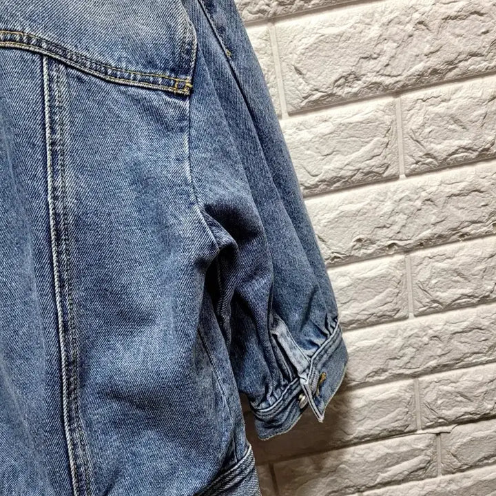 [BUNJANG] SJYP Denim Crop Jacket / SJYP 데님 크롭 자켓