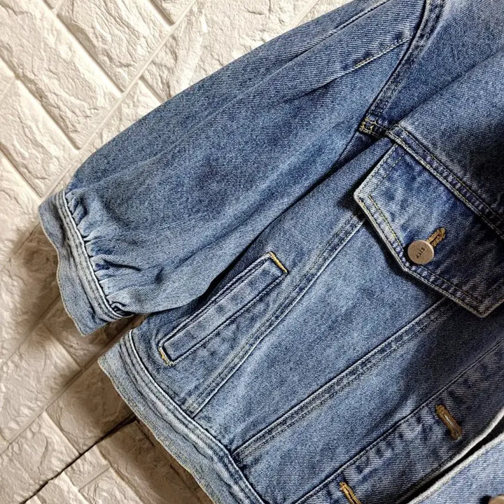 [BUNJANG] SJYP Denim Crop Jacket / SJYP 데님 크롭 자켓