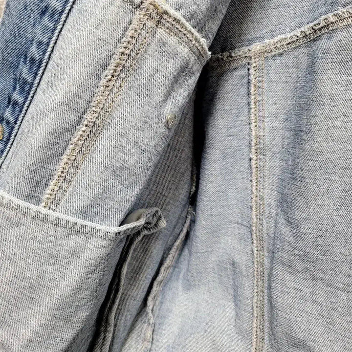 [BUNJANG] SJYP Denim Crop Jacket / SJYP 데님 크롭 자켓