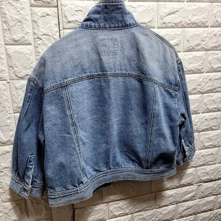 [BUNJANG] SJYP Denim Crop Jacket / SJYP 데님 크롭 자켓