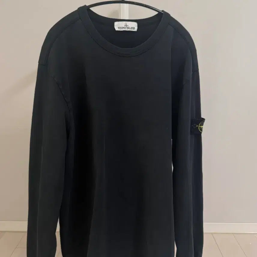 [BUNJANG] Stone Island Black Long Sleeve XL / 정품 XL 스톤아일랜드 블랙 롱슬리브