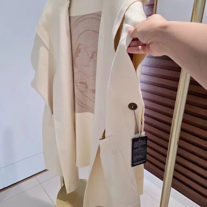[BUNJANG] Georges Rech Spring Half Sleeve Hooded Cardigan / (택채새옷) 조르쥬레쉬 봄용 반팔 후드 가디건