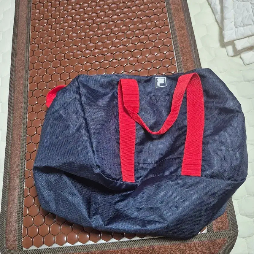 [BUNJANG] Fila Navy/Red Tote Bag / 휠라 네이비/레드 토트백