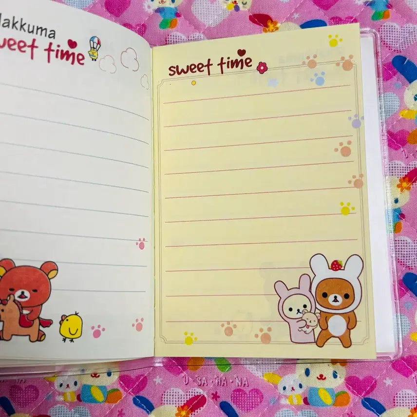 [BUNJANG] Rilakkuma Vintage Style Notebook / 리락쿠마 고전느낌 노트