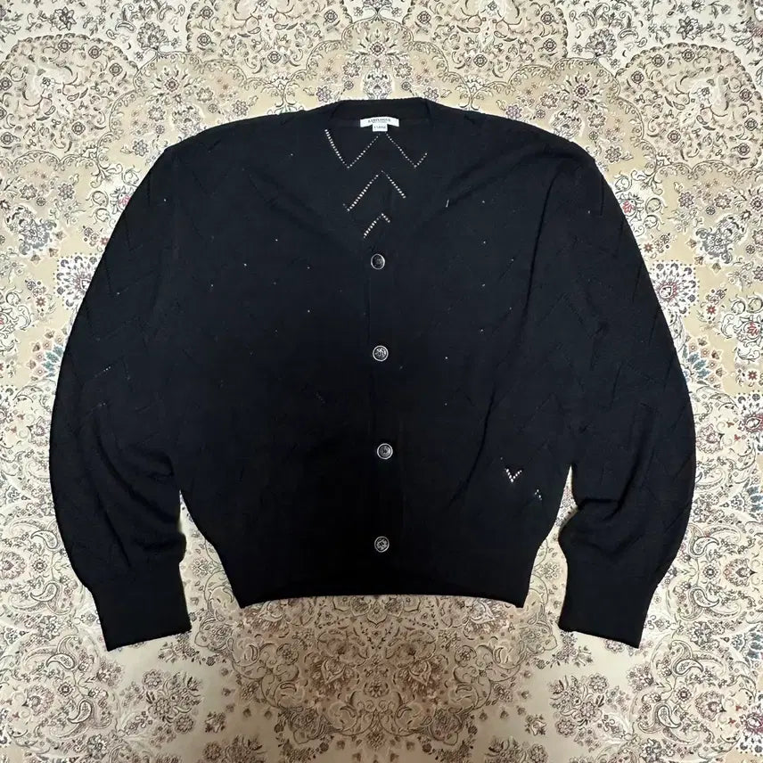 [BUNJANG] Eastlogg Cardigan Black XL / 이스트로그 가디건 블랙 xl
