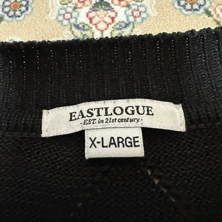 [BUNJANG] Eastlogg Cardigan Black XL / 이스트로그 가디건 블랙 xl