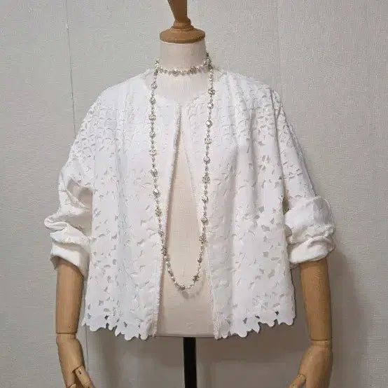 [BUNJANG] Giccut Giepur Lace Jacket / 지컷 기푸르 레이스 자켓