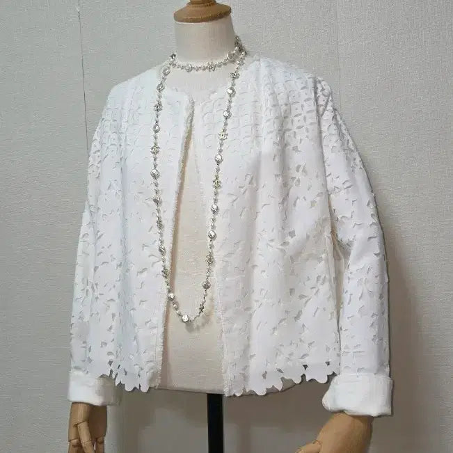 [BUNJANG] Giccut Giepur Lace Jacket / 지컷 기푸르 레이스 자켓