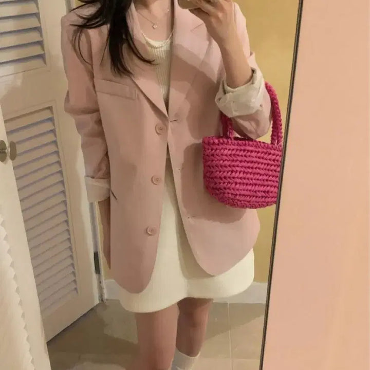 [BUNJANG] Pretty Young Thing Cotton Jacket / Pyt 프리티영띵 무지 코튼 자켓