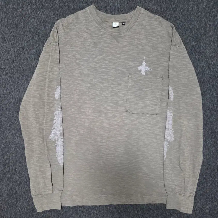 [BUNJANG] Polytelu Feather Long Sleeve Shirt / [2]폴리테루 페더 롱슬리브