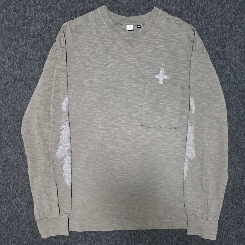 [BUNJANG] Polytelu Feather Long Sleeve Shirt / [2]폴리테루 페더 롱슬리브