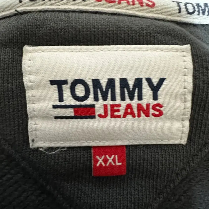 [BUNJANG] Tommy Hilfiger Tommy Jeans Sweatshirt Charcoal Grey XXL / 타미힐피거 타미진스 맨투맨 차콜 그레이 xxl
