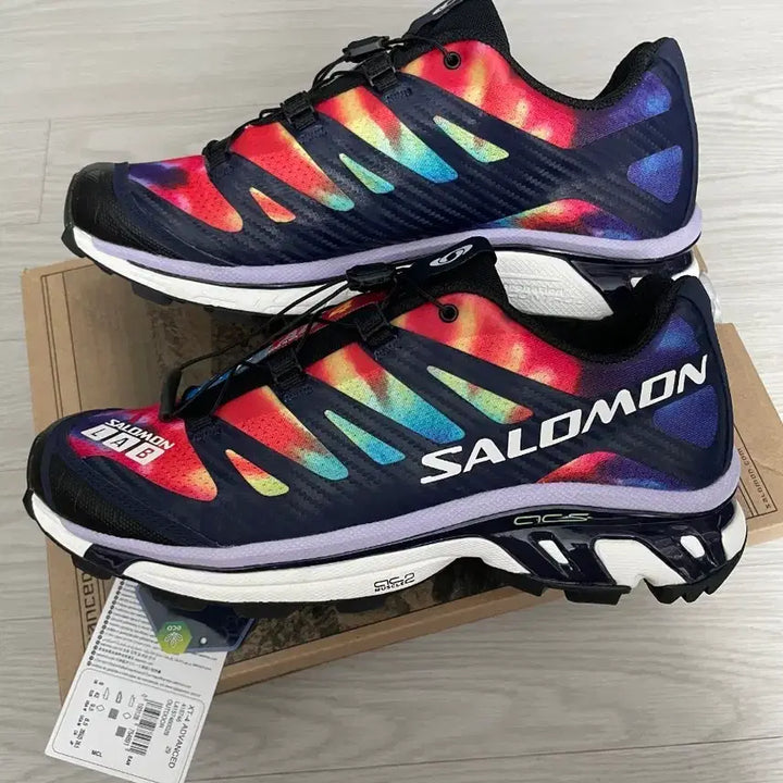 [BUNJANG] Salomon XT-4 Advanced Tie-dye Limited Edition Sneakers / 살로몬 XT-4 ADVANCED 타이다이 한정판 265