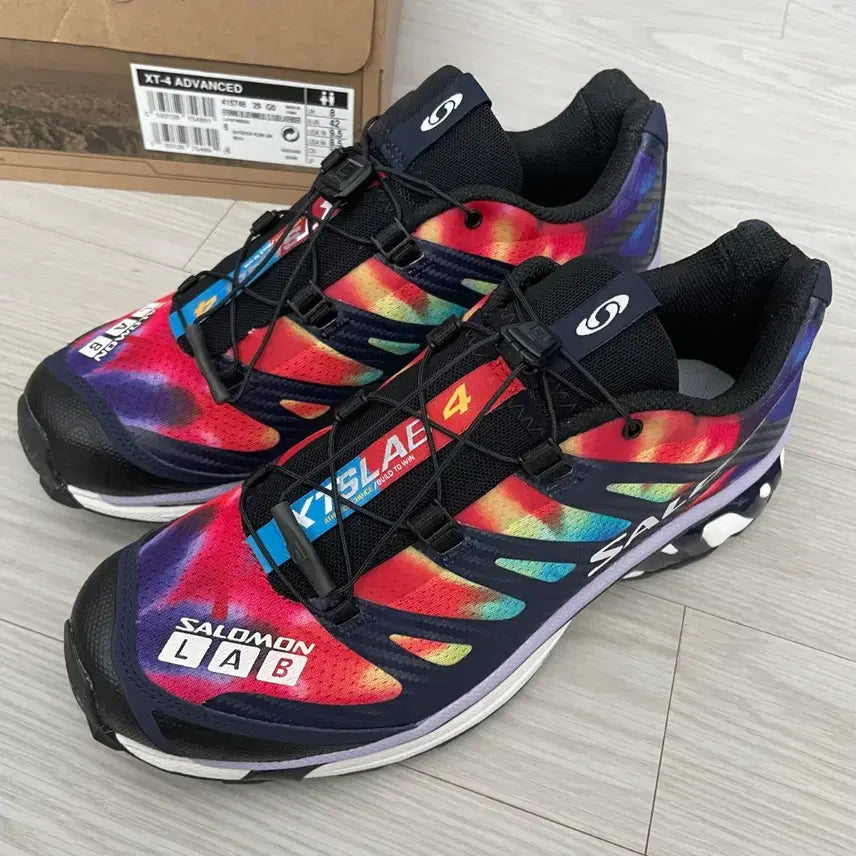 [BUNJANG] Salomon XT-4 Advanced Tie-dye Limited Edition Sneakers / 살로몬 XT-4 ADVANCED 타이다이 한정판 265