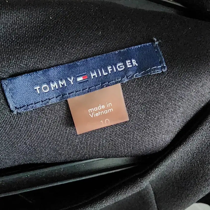 [BUNJANG] Tommy Hilfiger Gold Button Flare Sleeve Dress / 타미힐피거 금장버튼 플레어 소매 원피스