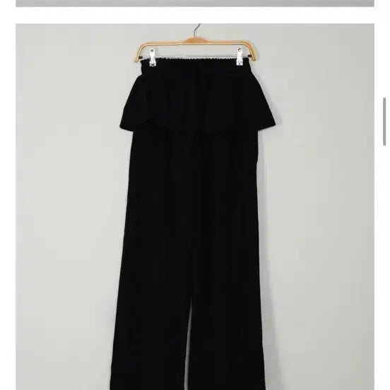 [BUNJANG] Nainy Bending Wide Skirt Pants / 나이니 밴딩 와이드 스커트 팬츠