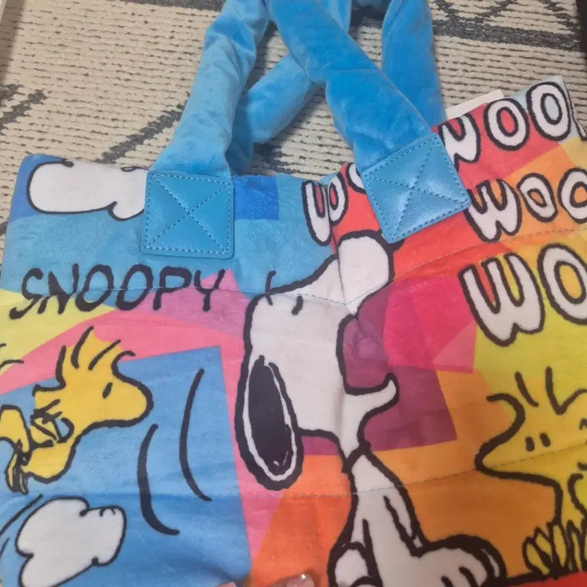 [BUNJANG] Snoopy Fur Shoulder Bag / 스누피 퍼가방