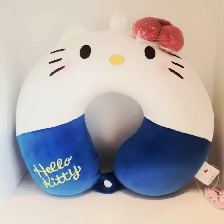 [BUNJANG] Hello Kitty Neck Pillow Travel Pillow / 헬로키티 기내용 목쿠션 넥필로우 여행용 비행기 휴대용 목베개