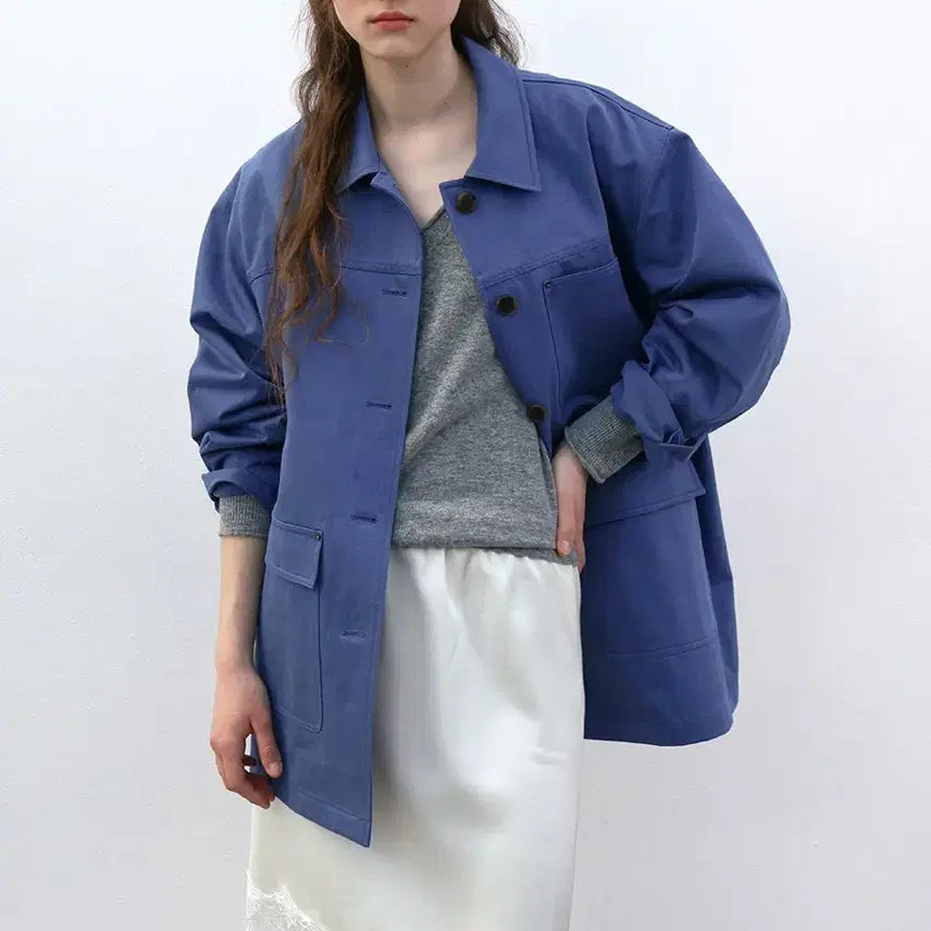 [BUNJANG] Soir Work Jacket / Soir 쏘이르 워크 자켓