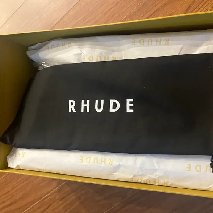 [BUNJANG] RHUDE Recess High 2-Tone Olive Sneakers US 9 / [새상품] 루드(RHUDE) 레세스 하이 2톤 올리브 - US 9