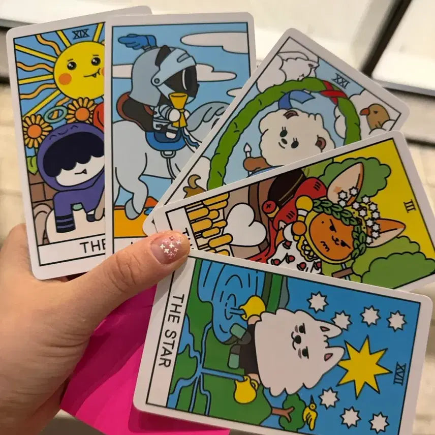 [SOLD OUT] 투바투 음악중심 뿔바투 타로카드