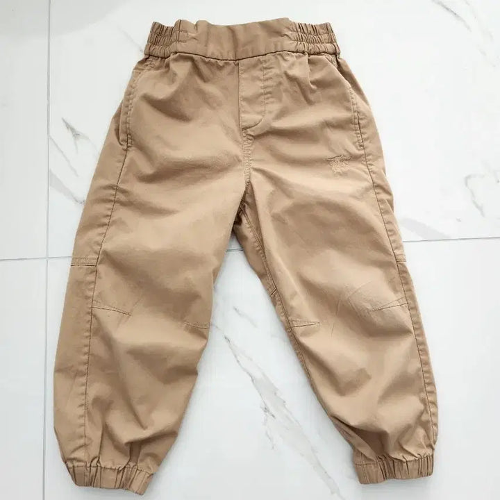 [BUNJANG] Burberry Kids Beige Jogger Pants (4Y) / 버버리 키즈 베이지 조거 팬츠4Y(신상택)