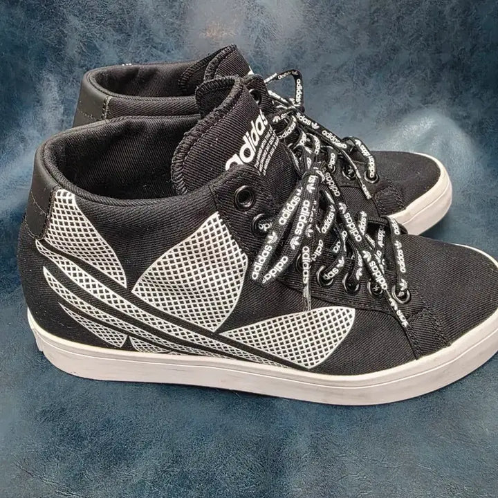 [BUNJANG] Adidas Black Height-Increasing Sneakers 265mm / 아디다스 블랙 키높이 스니커즈 신발 265mm