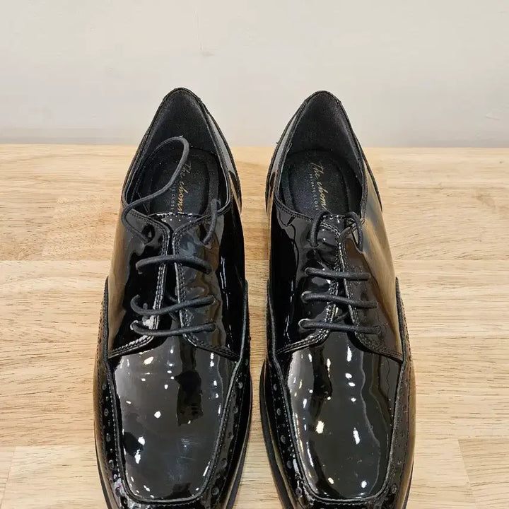 [BUNJANG] PVCS Glossy Oxford Shoes 230mm / pvcs 춈미 유광 옥스포드 구두 230mm