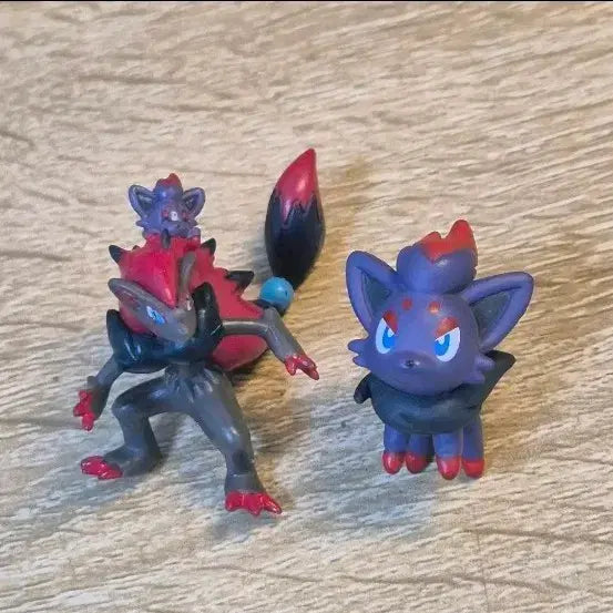 [BUNJANG] Pokemon Zoroark Evolution Set Figure / 포켓몬 피규어 고전 가챠 조로아 진화세트