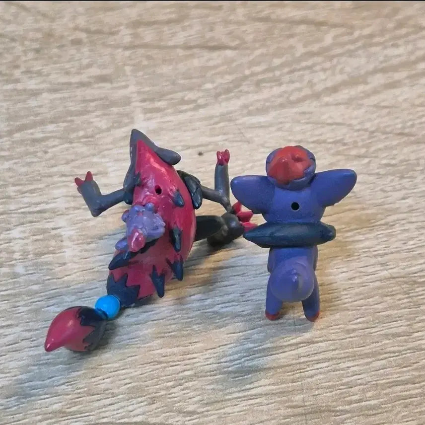 [BUNJANG] Pokemon Zoroark Evolution Set Figure / 포켓몬 피규어 고전 가챠 조로아 진화세트
