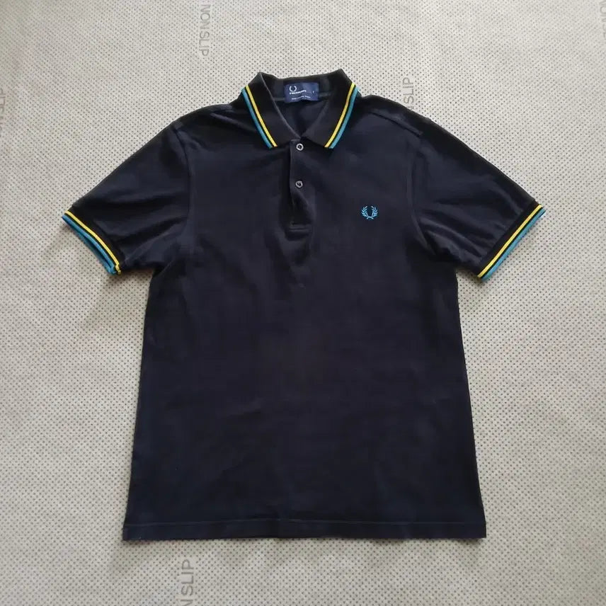 [BUNJANG] Fred Perry Navy Polo Shirt / 프레드페리 네이비 카라 반팔티