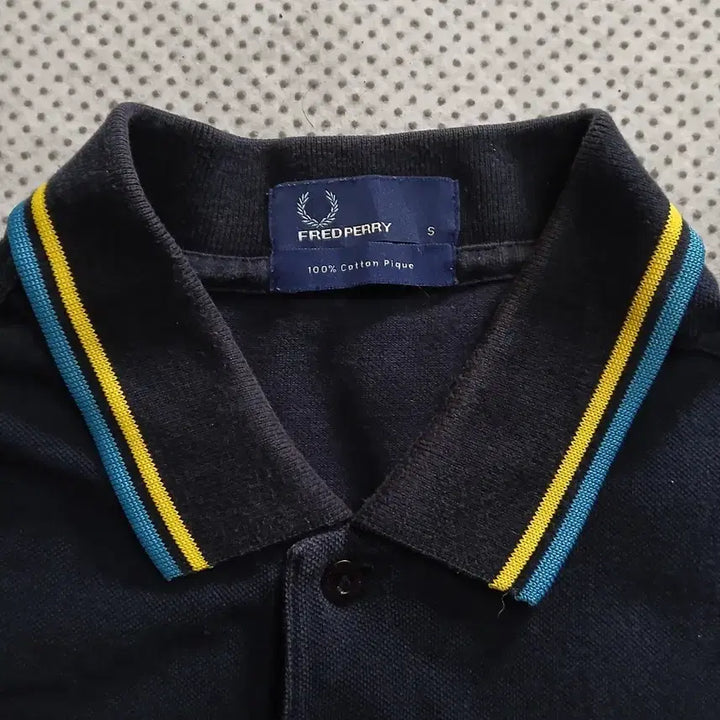 [BUNJANG] Fred Perry Navy Polo Shirt / 프레드페리 네이비 카라 반팔티