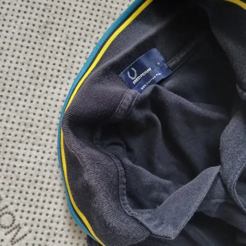 [BUNJANG] Fred Perry Navy Polo Shirt / 프레드페리 네이비 카라 반팔티